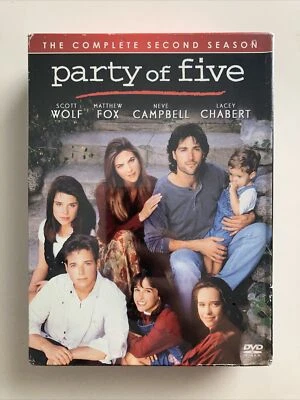 Party Of Five Season 2 Box Set BRAND NEW SEALED - Complete Second Season 5 Discs - Image 1 of 2