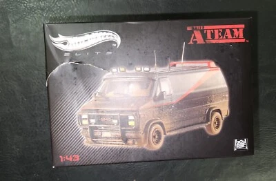 2013 Hot Wheels Elite A TEAM 1983 GMC Vandura Van Dirty  Muddy Version 1:43 - Image 1 of 4