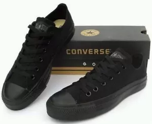 Converse All Star Chuck Taylor Low M5039 Black Mono - Picture 1 of 6