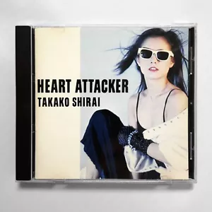 Takako Shirai 白井貴子 Heart Attacker CD 1984 CBS/SONY Japan NO IFPI - Picture 1 of 3