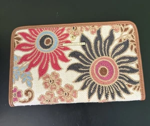 Spartina 449 Floral Organizer Daufuskie Island Snap Wallet - Bild 1 von 8