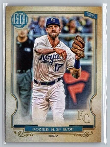 Topps Gypsy Queen #242 Hunter Dozier 2020 - Imagen 1 de 2