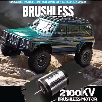 YIKONG YK4107 1/10 Patrulla SIN ESCOBILLAS 3s Tanque sobre orugas Girar DiffLocks 2 velocidades 4x4 Foto 1 de 4