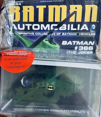 Eaglemoss Batman Automobilia Die-Cast 1:43, #64 New Sealed, Batman: The Joker - Image 1 of 3