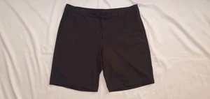 Pantalones Cortos Informales Atléticos Ligeros con Cremallera para Hombres Lululemon Negros Talla 38 - Imagen 1 de 14
