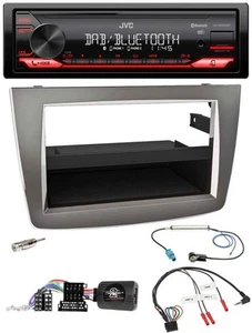 JVC Bluetooth USB DAB Lenkrad Autoradio für Alfa Mito 955 2008-2014 silber - Bild 1 von 10