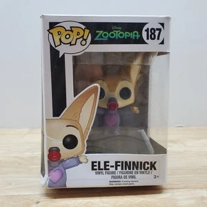 Ele-Finnick #187 ~ Funko Pop Disney Zootopia (Flaws) Damaged Packaging  - Picture 1 of 6