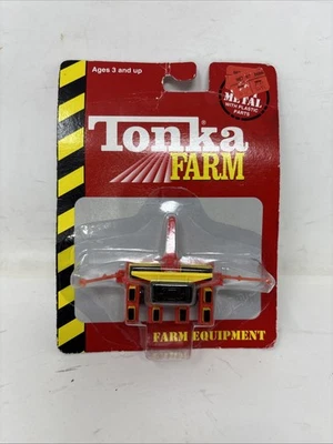TONKA MINI FARM EQUIPMENT - ROW CROP PLANTER DIECAST FARM VEHICLE BOXED - Image 1 of 4