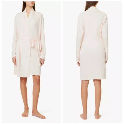 PIEL EN TODO EL MUNDO Bata de Algodón Coleen Pima Mujer XL Rosa Orgánica Ligera Salón Foto 1 de 4