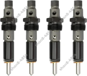 4Pcs Fuel Injector 0432133771 2853346 for CASE P70 Engine 430 445 New Holland - Picture 1 of 7