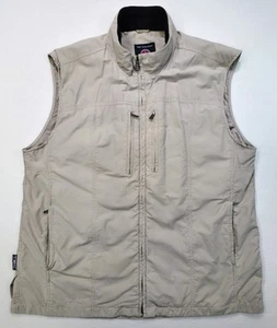 Scottevest Travel Vest Mens XL Beige TEC SeV Utility Tactical Full Zip - Picture 1 of 14