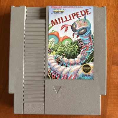 Millipede(任天堂娱乐系统,1988 年)正品经过清洁测试近乎完好 — 第 1/4 张图片