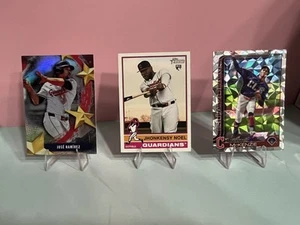 Guardians Lot of 3 Sports Cards, Heritage Rookie, Series Two Insert, Parallel - Bild 1 von 2