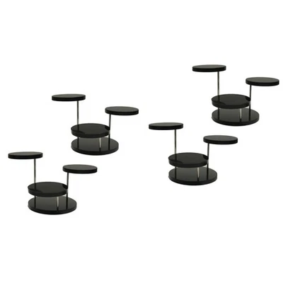 4 StückSchmuck-Ausstellungsstand AcrylRotating3 Schicht-Halskette - Bild 1 von 4