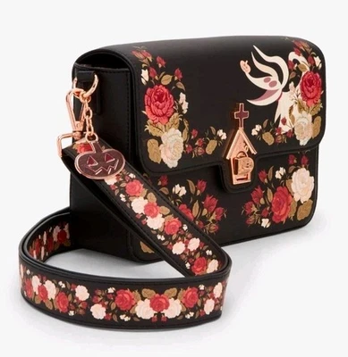 NEW Loungefly Disney The Nightmare Before Christmas Zero Floral Crossbody Bag - Image 1 of 4