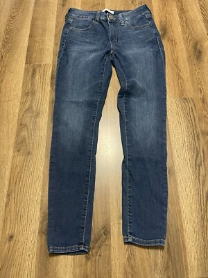 Pantalones de mezclilla SO, para mujer talla 5/27W, azul, jegging, bolsillos Foto 1 de 4