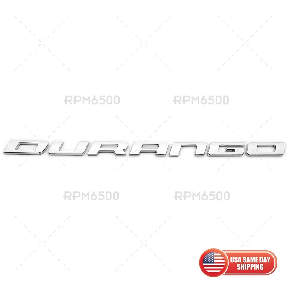 2011-2023 Dodge Durango Liftgate Letter Emblem Badge Nameplate Mopar 55079299AC — 第 1/3 张图片