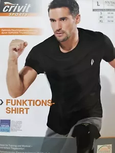 CLEARANCE CRIVIT® Mens T-Shirt TOPCOOL®Fabric Performance Top Function Shirt - Picture 1 of 7
