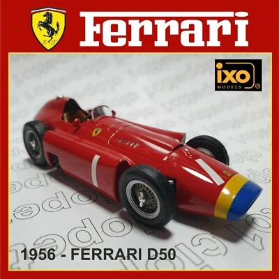 FERRARI D50 1956 SCALA 1:43 IXO (C/393) - Immagine 1 di 4