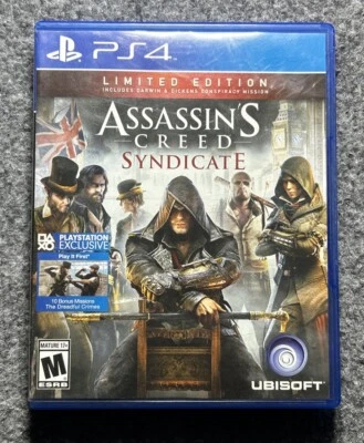 Assassin's Creed Syndicate - Limited Edition (PS4, 2015) PlayStation 4 - Image 1 of 3