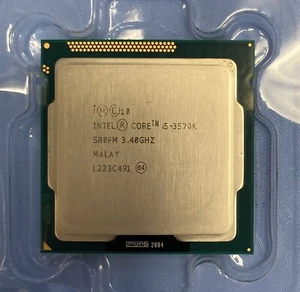 Intel Core i5 SR0PM i5-3570K 3.40GHz 6M Socket 1155 Quad Core Processor / CPU - Picture 1 of 4