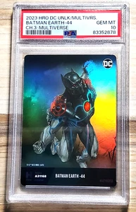 2023 HRO Chapter 3 BATMAN EARTH-44 Holo (Physical Card Only) A31168 PSA 10 - Picture 1 of 1