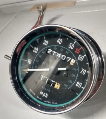  OEM 1980 KAWASAKI KZ440A LTD KZ 440 СПИДОМЕТР СПИДОМЕТР ИЗМЕРИТЕЛЬ СКОРОСТИ  - Изображение 1 из 4