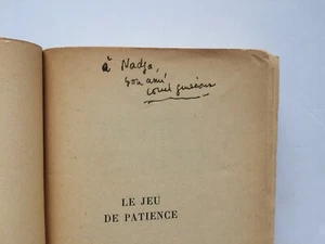 Louis GUILLOUX " Das Geduldsspiel " mit VERSAND an die Edit° Gallimard, 1949 - Bild 1 von 3