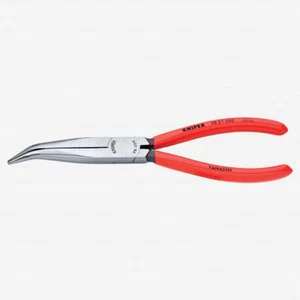 Knipex Pinze piegate da meccanico 8" 40 gradi (ganasce semicircolari) - impugnatura in plastica - Foto 1 di 1