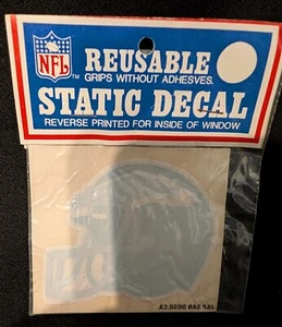 NFL PHILADELPHIS EAGLES FOOTBALL Window Sticker Decal 80"s 3-1/2" by 3-1/2" - Picture 1 of 2