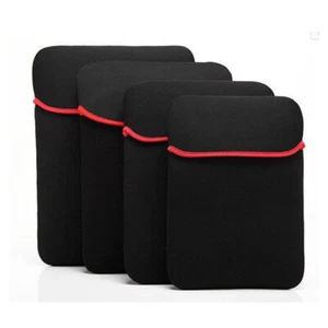 Laptop Notebook Tablet Tasche Sleeve Hülle 9-17 Zoll Neopren Schutzhülle schwarz - Bild 1 von 6