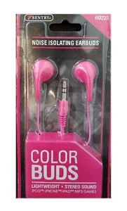 Sentry, Noise Isolating, Lightweight, Stereo Sound, Color Buds H0220 in Pink - Bild 1 von 1