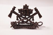 1902-1913 Canada MILITIA 51th Battalion Collar by JR Gaunt !! #med-2