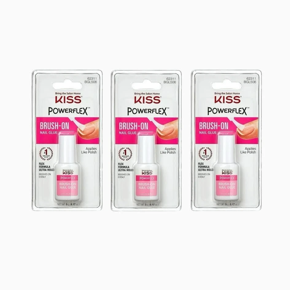 Kiss Brush-On Power Flex Nail Glue #62311 BGL506