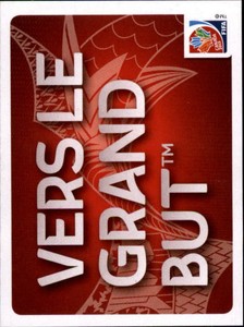 2015 Panini Women's World Cup Stickers #22 French Official Slogan