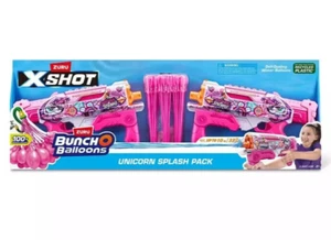 Zuru Bunch O Balloons Unicorn Splash Pack 2 Guns Plus 100 Balloons - Picture 1 of 15