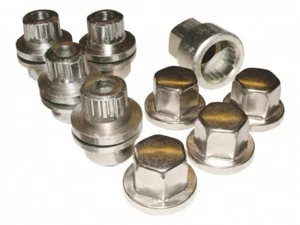 Locking Alloy Wheel Nut Set For Land Rover Range Rover P38 & Discovery 2 New - Picture 1 of 1