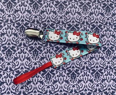 Ms Kitty Kitten Pacifier Clip Baby Toddler Adorable Sweet - Image 1 of 3