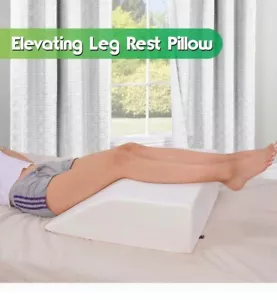 ABCOSPORT 8" Leg Elevation/Rest Pillow - 1.5" MEMORY FOAM - PAIN Relief - Picture 1 of 14