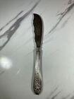 ANTIQUE TIFFT & WHITING COIN SILVER MASTER BUTTER KNIFE 7.25'' 