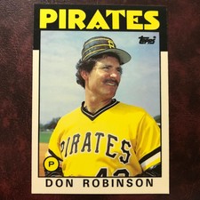 1986 Topps TIFFANY Set DON ROBINSON #731 PIRATES ** MINT ** HIGH GRADE **