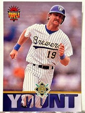 ⚾️ 1994 Donruss Triple Play ⚾️ Robin Yount, Milwaukee Brewers, #60