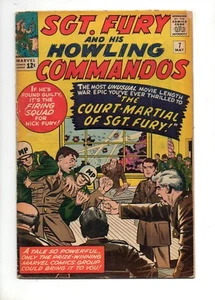 Sgt. Fury #7 1964 by JACK KIRBY & STAN LEE VG 4.0 Marvel Howling Commandos; Nick - Picture 1 of 2