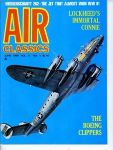 Air Classics Magazin - Juni 1969 - Vol. 5 #5 ME-262, Lockheeds Immortal Connie - Bild 1 von 1