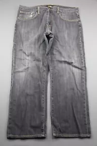 Herren Agave Kupfer Jeans Waterman Relaxed Straight Grau Hergestellt in den USA Größe 38 (38x28) - Bild 1 von 9