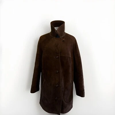 Bailys of Glastonbury Sheepskin Coat, Warm Winter Jacket Womens Size 16 Vintage - Image 1 of 4