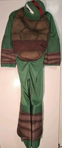 Teenage Mutant Ninja Turtles Raphael Costume w Mask & Soft Shell Childs Large - Picture 1 of 6