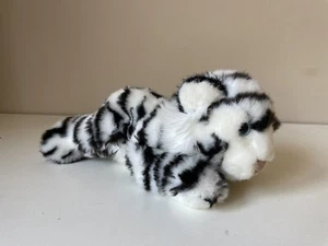 Gund Jungle Wonders Cat Soft White Baby Tiger Cub Plush Blue Eyes - Picture 1 of 5