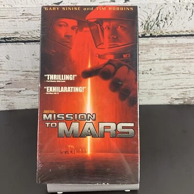 Mission to Mars (VHS, 2000) Gary Sinise, Tim Robbins, Don Cheadle Sealed 🆕 New - Image 1 of 3