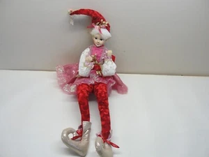 NEU MIT ETIKETT CYNTHIA ROWLEY VALENTIN HERZ ELFE FEE 28" FERIENHAUS DEKO - Bild 1 von 4